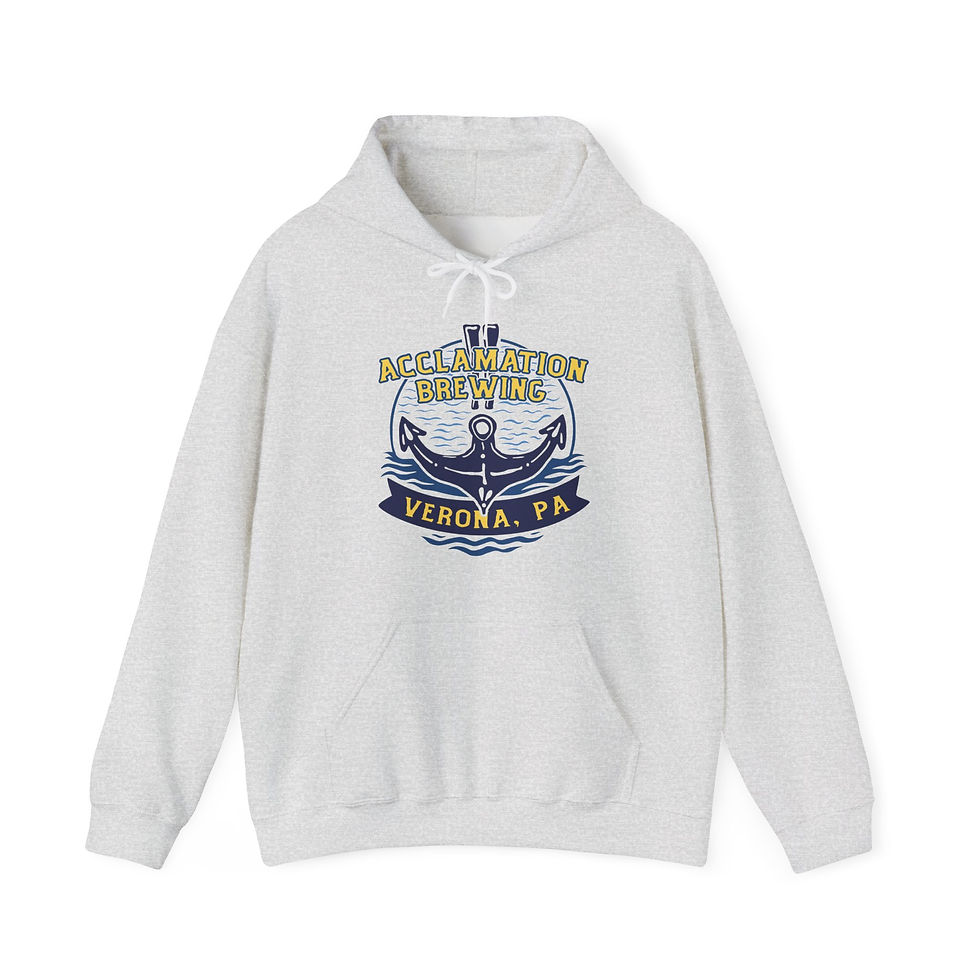 Anchor Logo Hooded Sweatshirt (unisex)