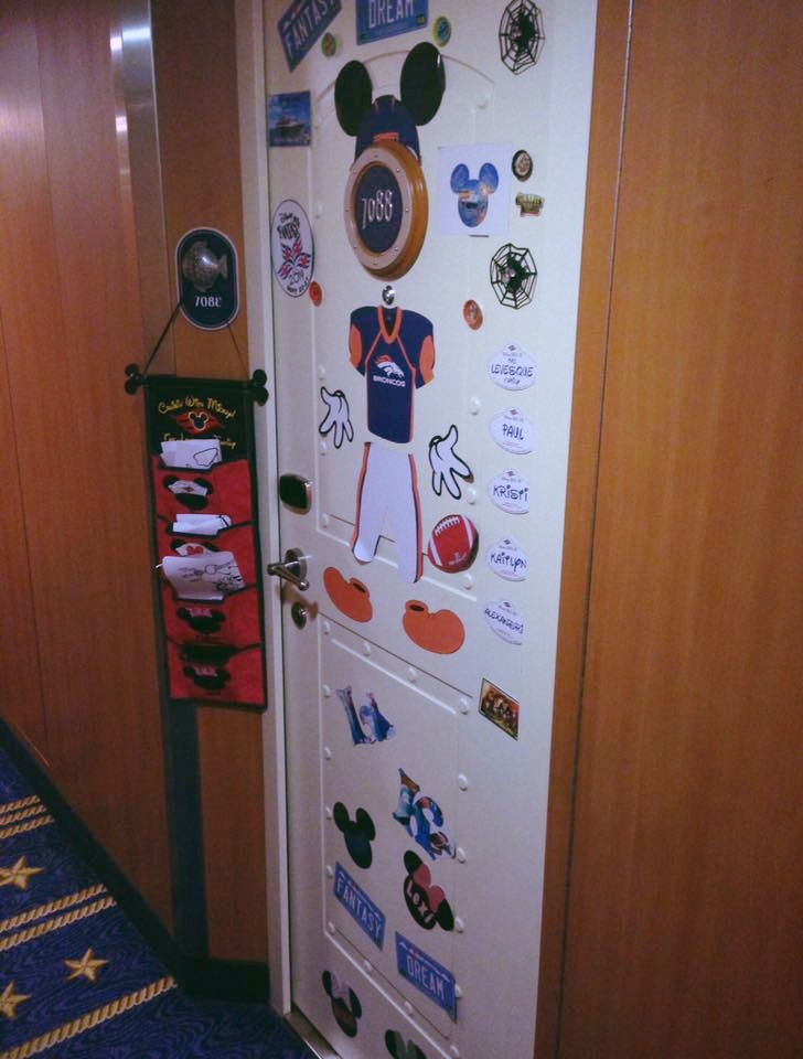 Door Decorating on Disney Cruise Line
