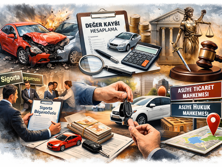 TRAFİK KAZALARINDA ARAÇ DEĞER KAYBI TAZMİNATI