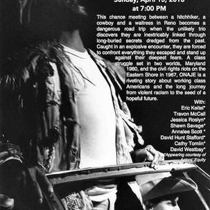 Annalee Scott in staged reading of "Onaje"