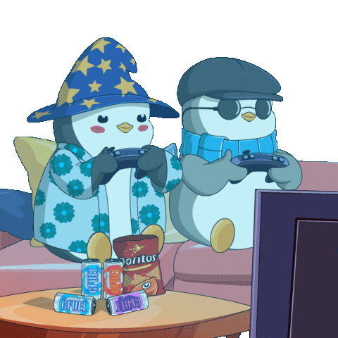 Video Win Sticker by Pudgy Penguins.gif