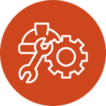 write, design and build icon