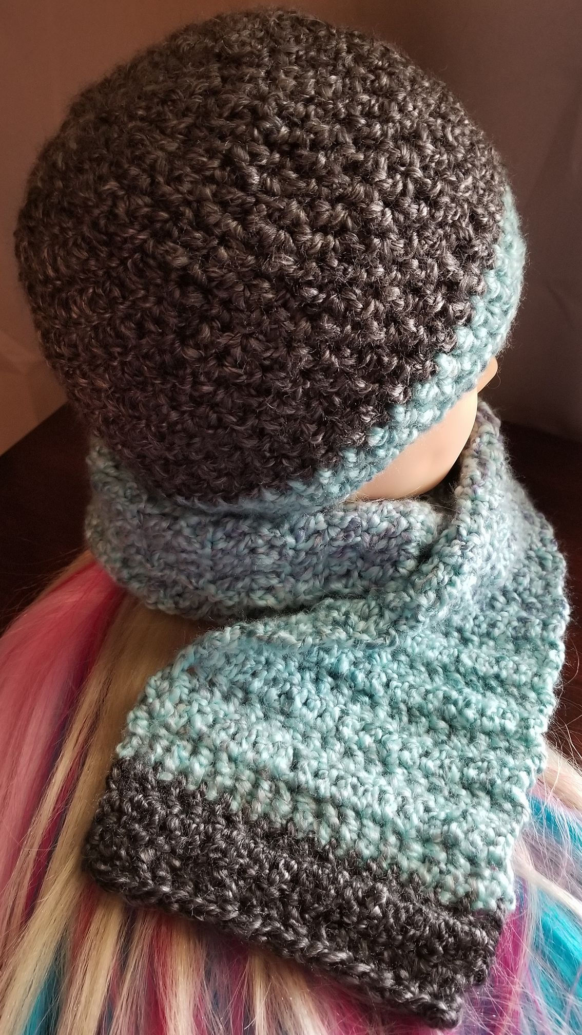 Small Hat & Scarf Set