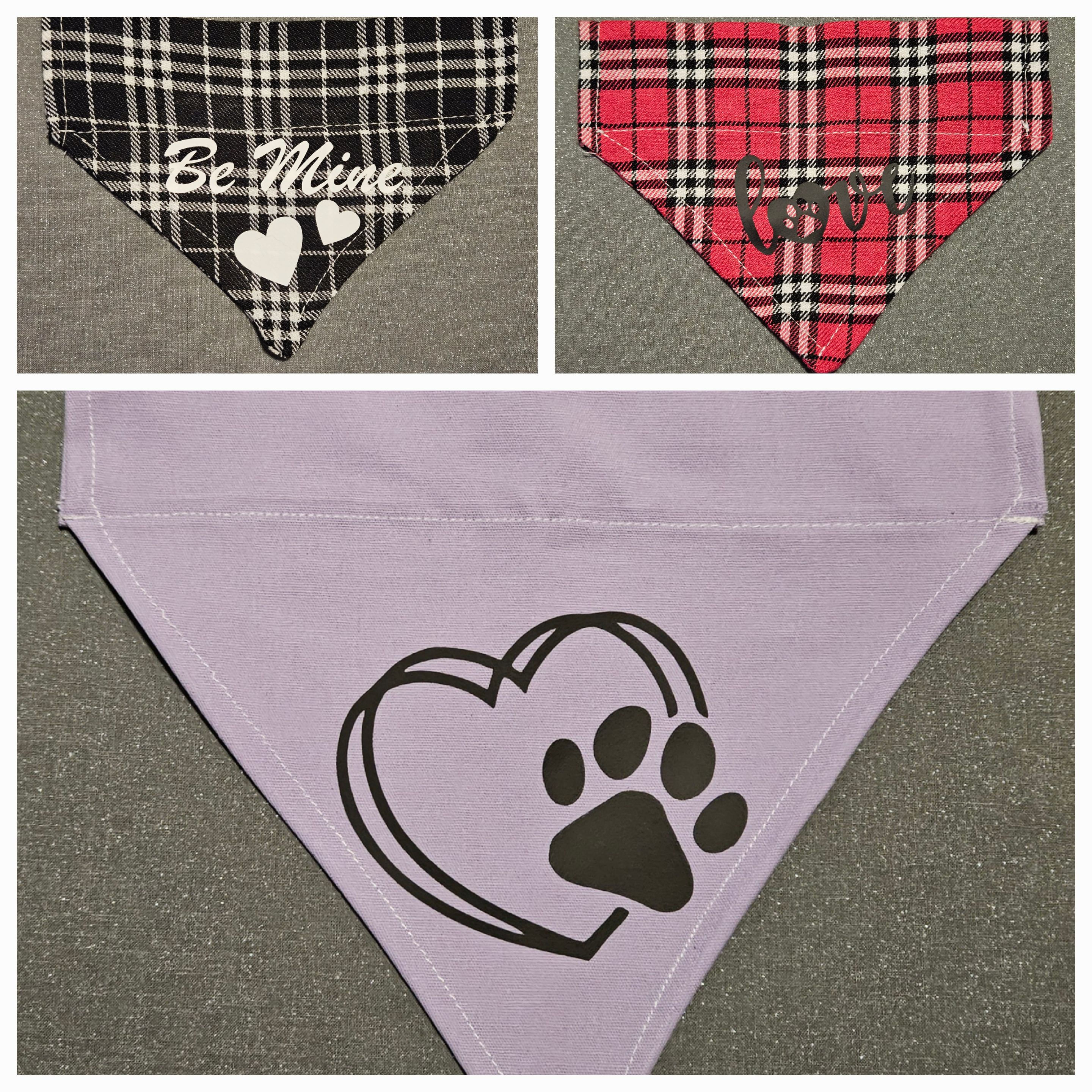 Vinyl Decal Pet Bandana