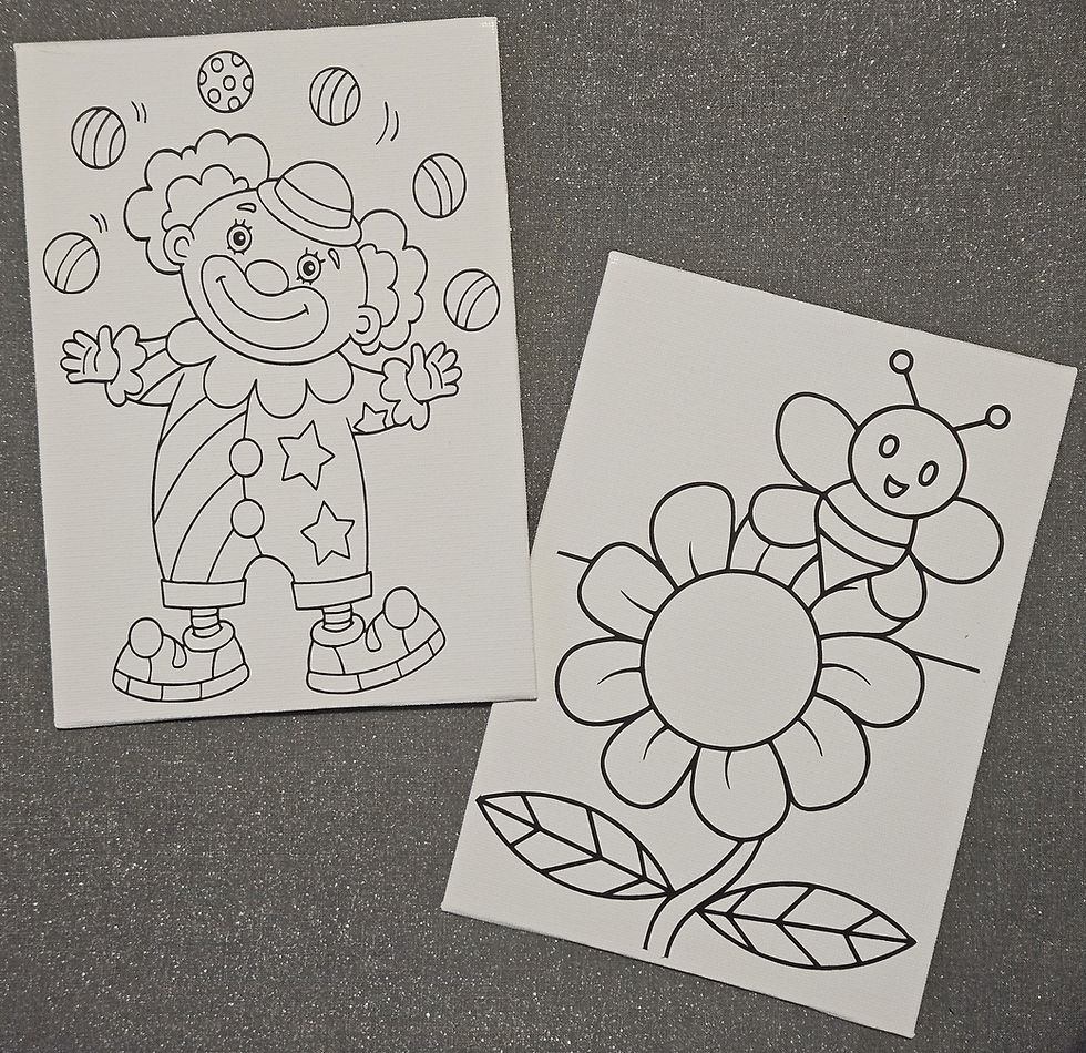 Thumbnail: Canvas Coloring Set