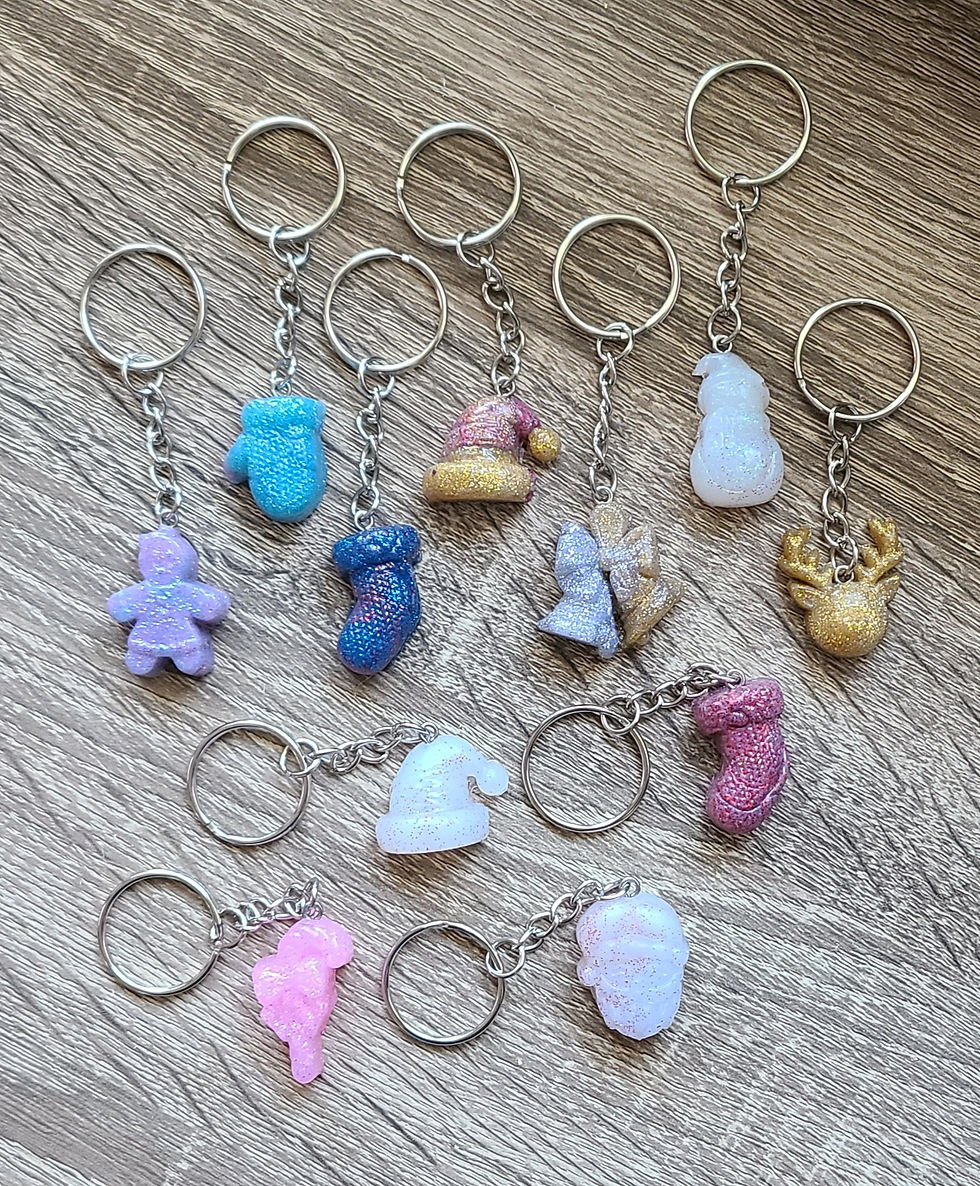 Thumbnail: $3 Hot Glue Charm Keychain