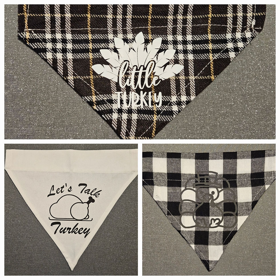 Thumbnail: Vinyl Decal Pet Bandana