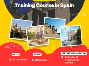 Call for Participants! Training Course in Spain