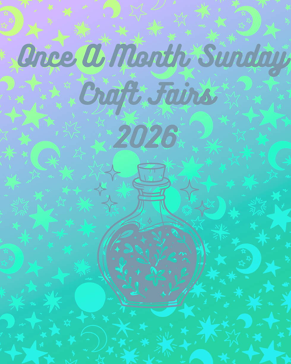 Once a month Sunday Craft Fairs