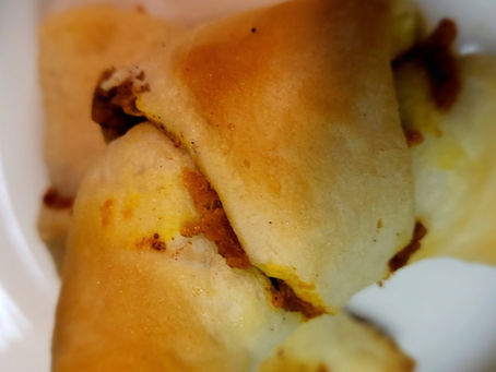 Pumpkin Filled Croissants