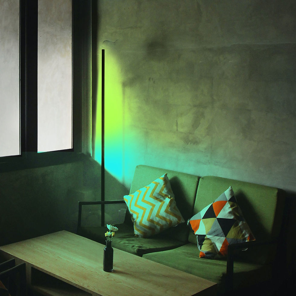 Thumbnail: RGBCW Corner Floor Lamp