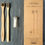 Thumbnail: Bamboo Oral Hygiene Care Set 1+1+1