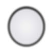 Round Flush Mount Dimmable Light in Black