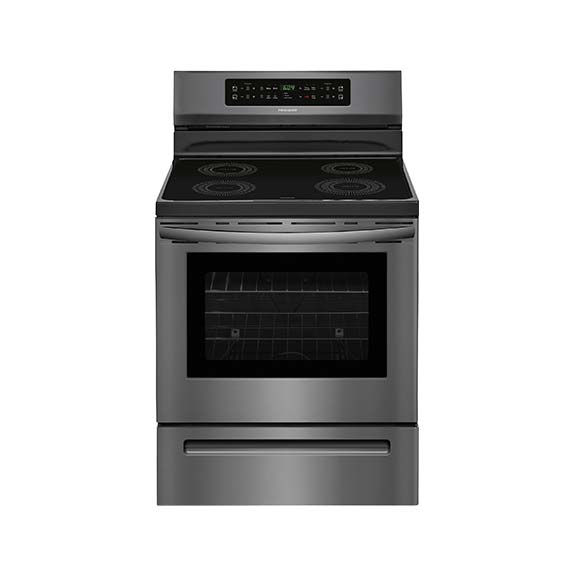 Thumbnail: Black Stainless Steel Induction Range