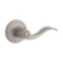 Privacy Door Lever with Wave Handle Design