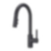 1-Handle Pull-Down Kitchen Faucet, Matte Black