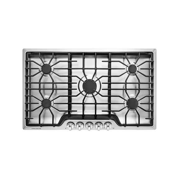 36 in. Gas Cooktop in Stainless Steel