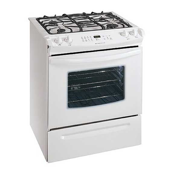 30" Slide-In Dual Fuel Range