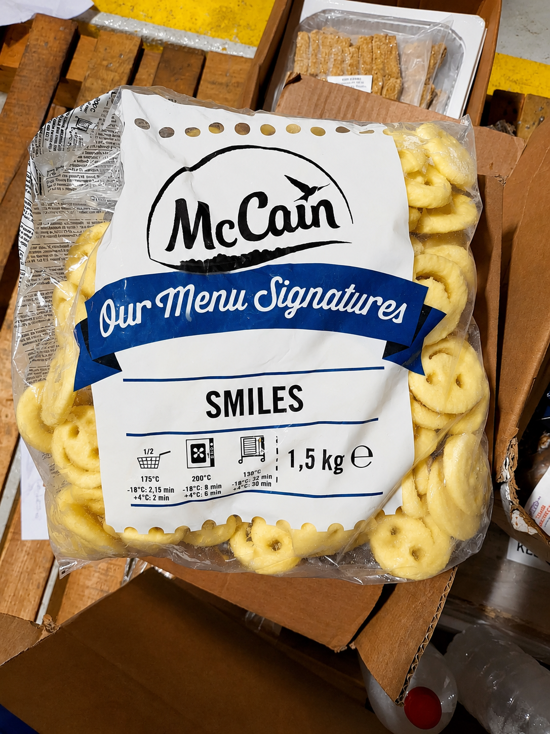 Mc Cain Smiles Patates 1,5 kg
