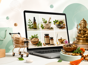 Mindful online shopping for Indian wellness, Ayurvedic and devotional products.