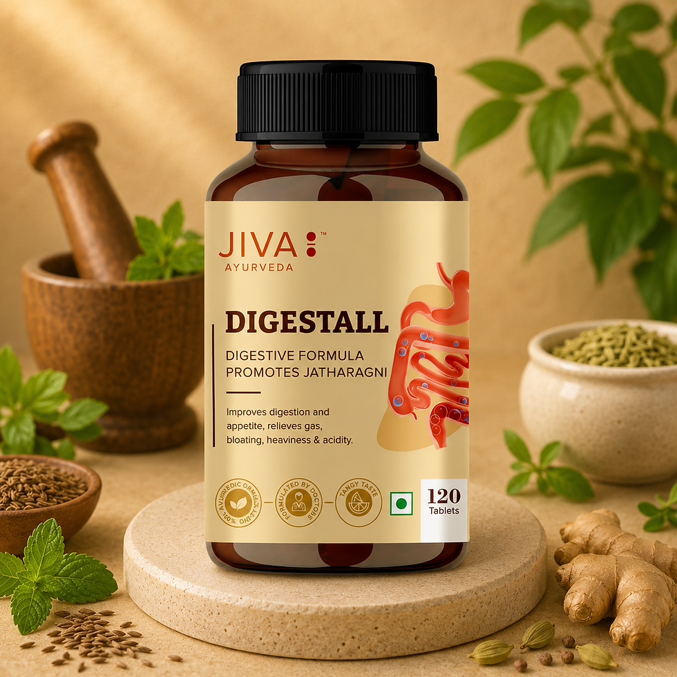 Jiva ayurveda Digestall Tablet 500mg, Helps With Digestive Issues