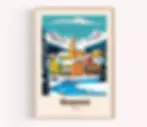 Plakat Chamonix Kurorty Górskie