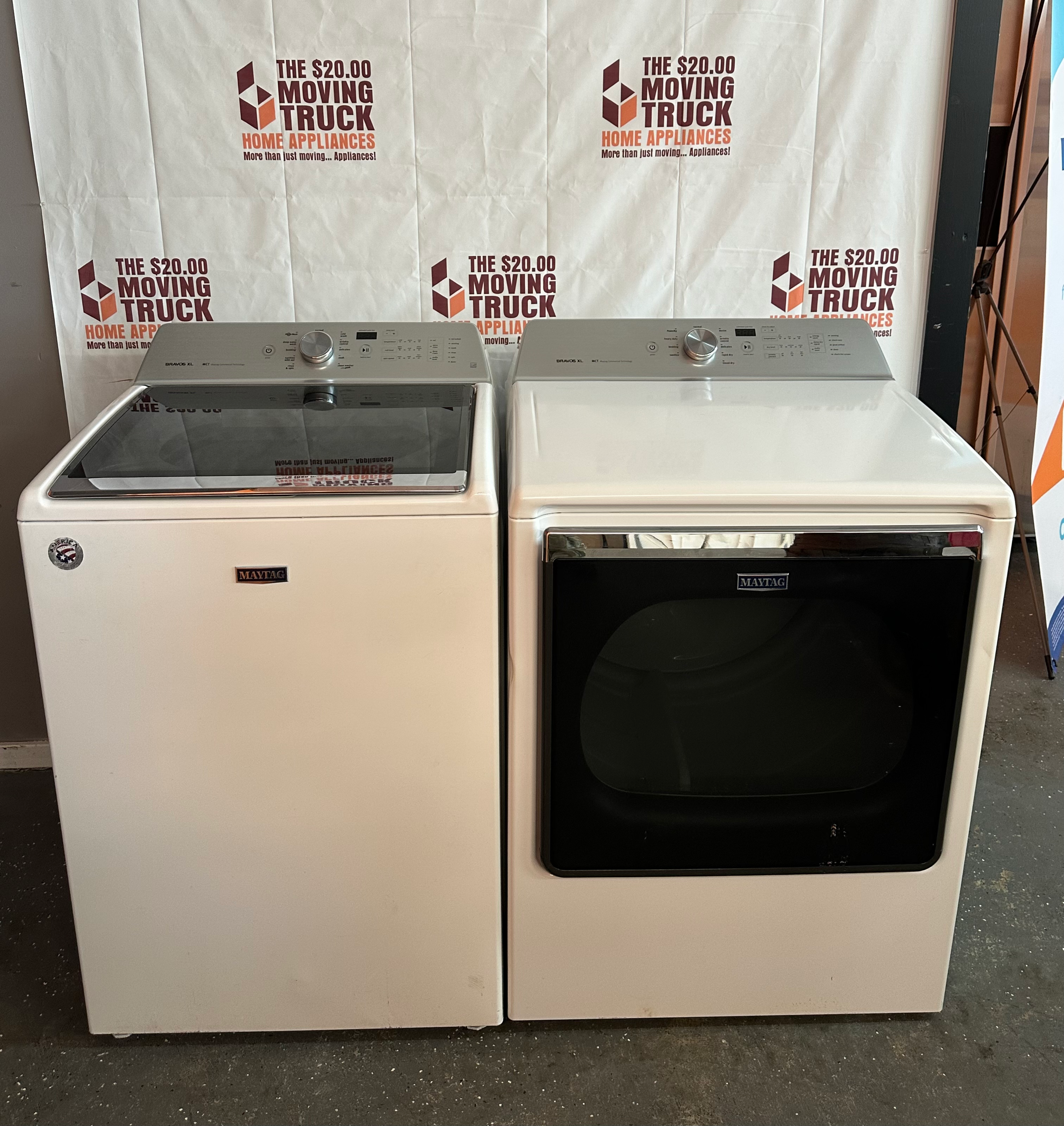 Maytag Bravos Washer and Dryer Set