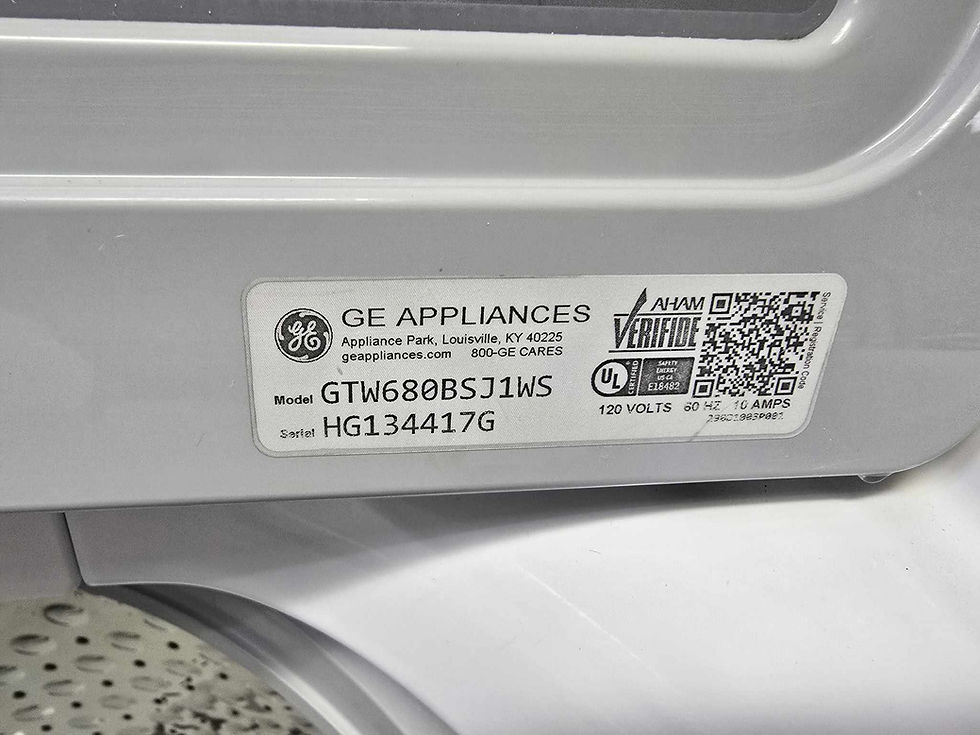 Thumbnail: GE Washer and Dryer Set
