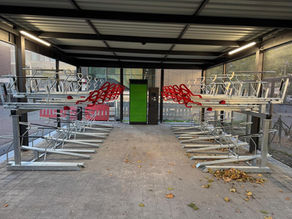 Neue Mobilstation für moderne Fahrradinfrastruktur