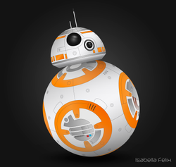 BB-8 em vetor