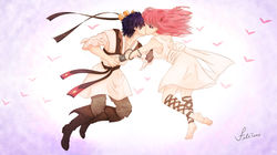 Hakuryuu and Morgiana - Magi