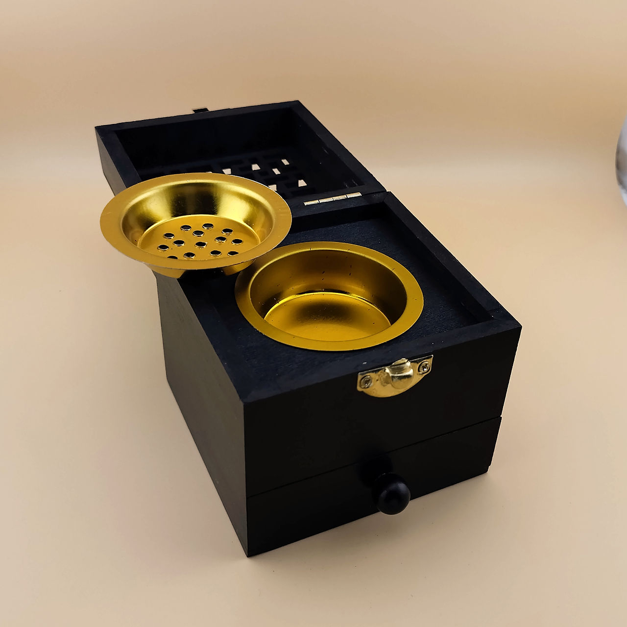 Wooden Mabkhara Oud & Incense Chest