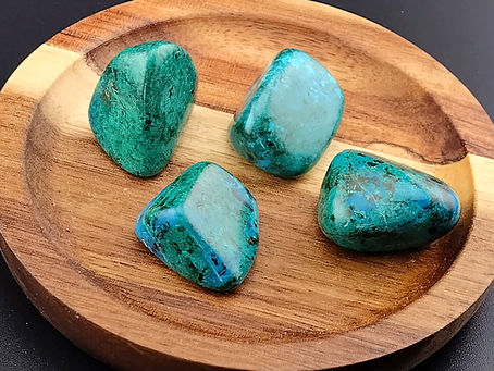 chrysocolla crystals