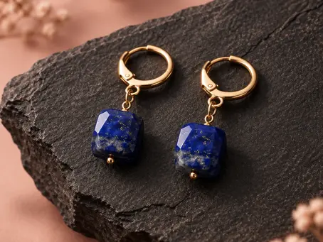 lapis lazuli earrings
