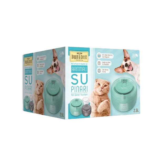 Cattie Kedi ve Köpek Klasik Model Arıtmalı Su Pınarı