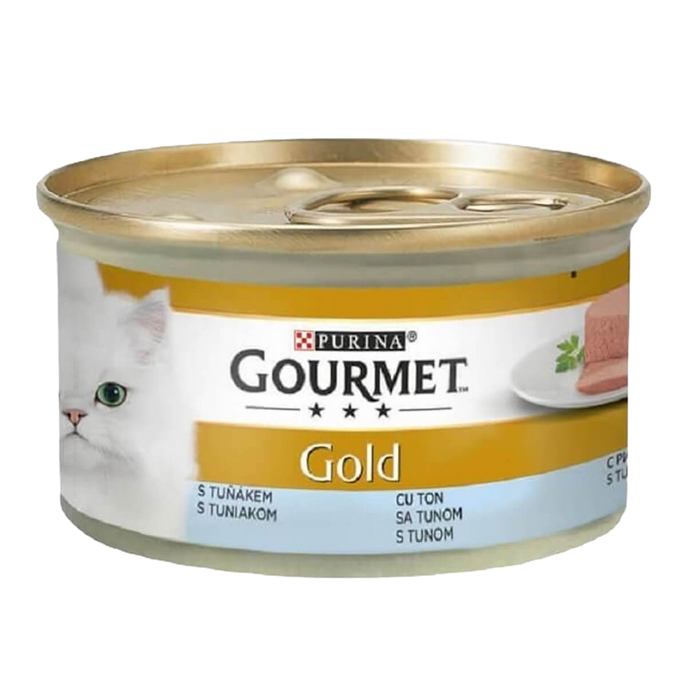 ProPlan Gourmet Gold Kıyılmış Ton Balıklı Kedi Konservesi 85 Gr