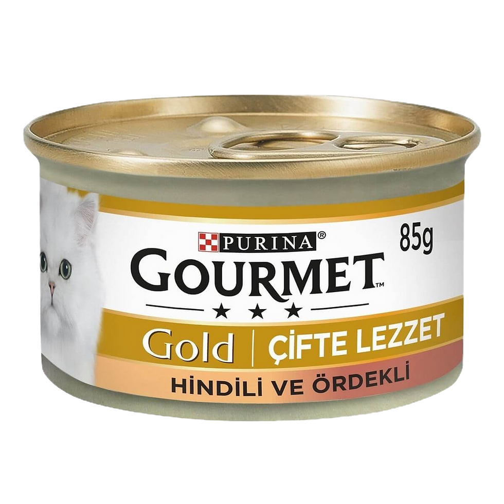 ProPlan Gourmet Gold Hindili Ördekli Kedi Konservesi 85 Gr