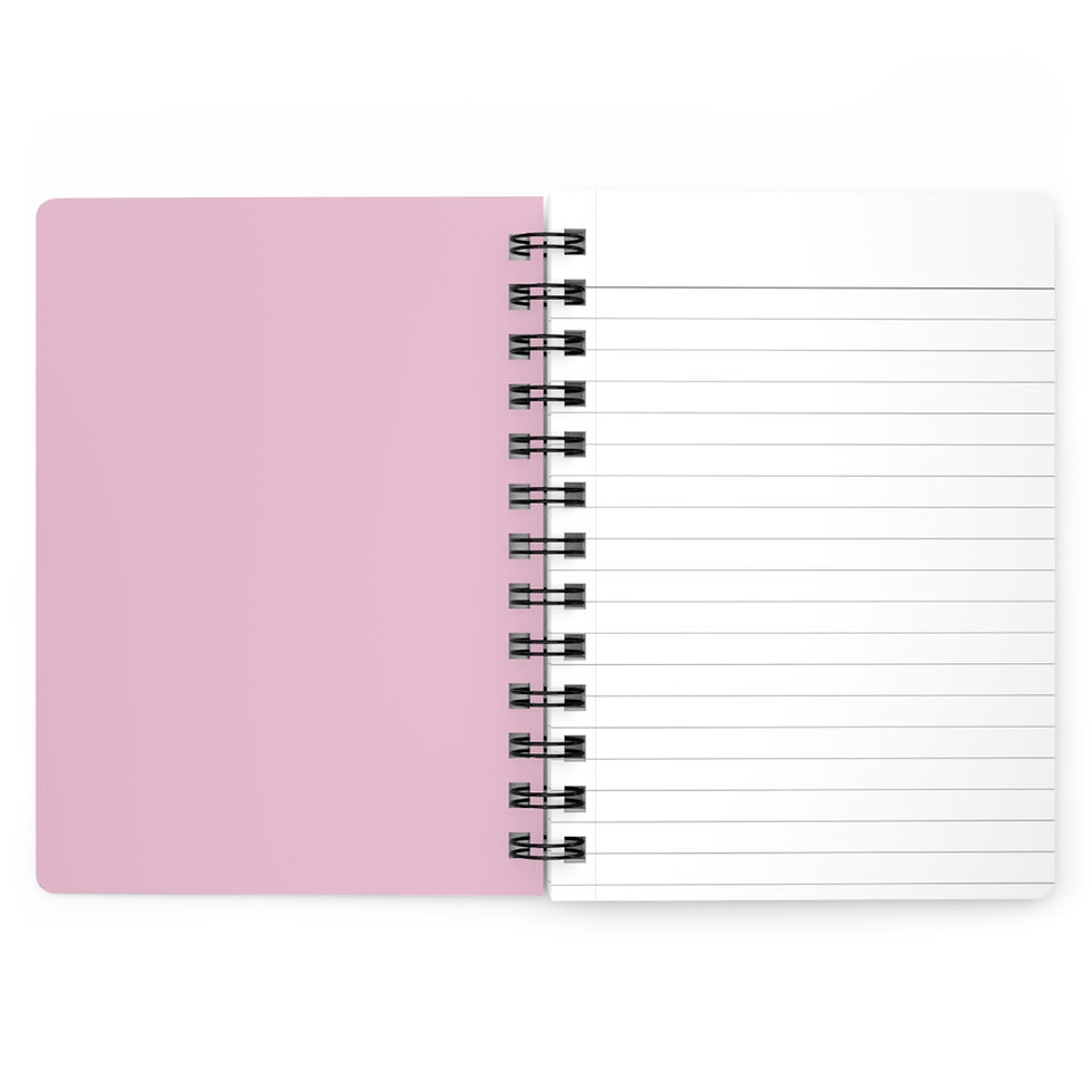 Thumbnail: Magnolia Creek Books Spiral Journal — Pink Notebook for Writing & Reading Notes