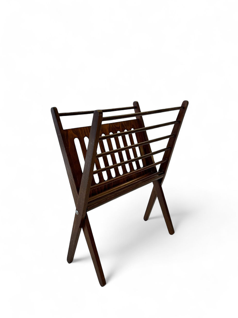 Original Oak Magazine Rack by Cees Braakman for STOL Kamnik, 1960