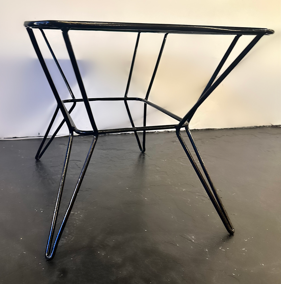 Thumbnail: Black French Iron Table, 1950