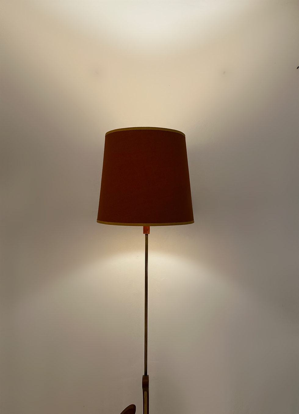 Thumbnail: Mid Century One off Sculptural Teak Standard Floor Lamp, 1948