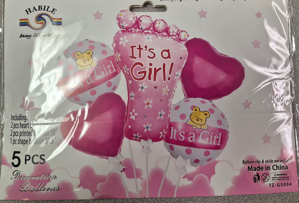 Thumbnail: 5 PCS BALLOON SET