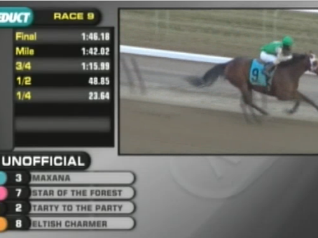 Congrats To Rase Stables on Another Exciting Winner!!