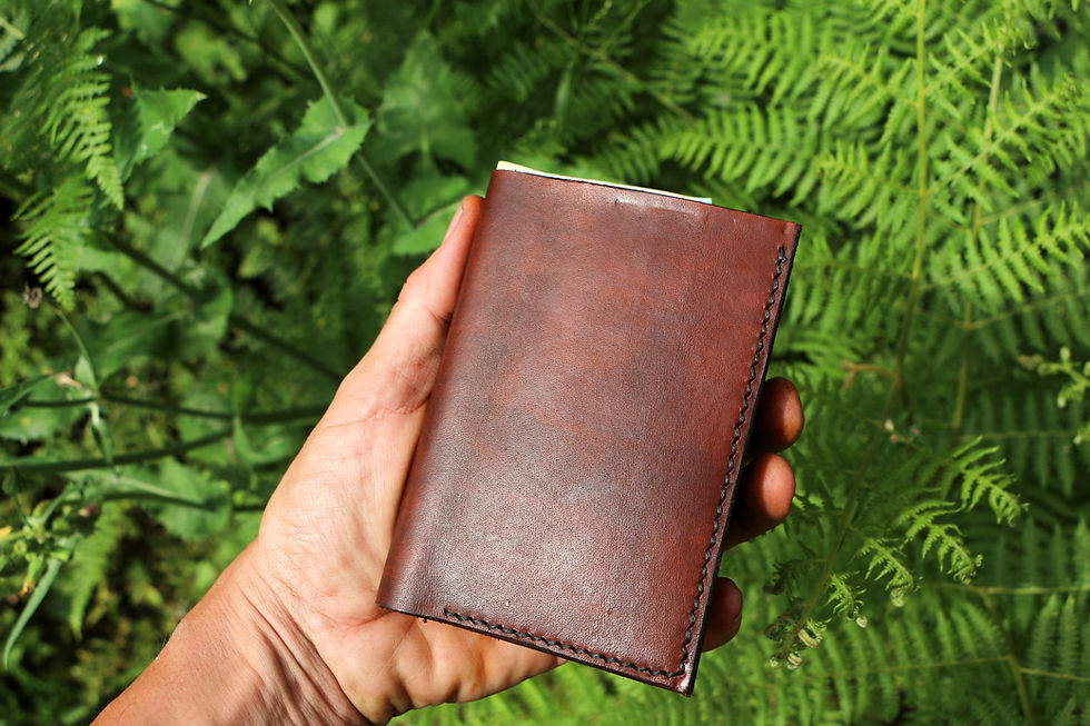 Miniature : porte feuille en cuir