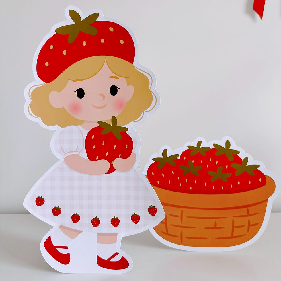 Miniatura: Festa na Caixa - Moranguinho Rosa