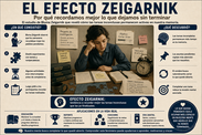 El efecto Zeigarnik: por qué recordamos mejor lo que dejamos sin terminar