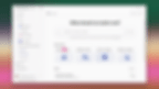 M365 Copilot Cowork interface displaying task suggestions like 'Organize my box' and 'Prep for a meeting'. Search bar and agent options visible.