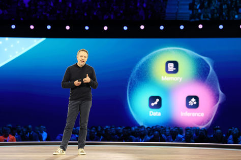 Ryan Roslansky talking about Work IQ at Microsoft Ignite