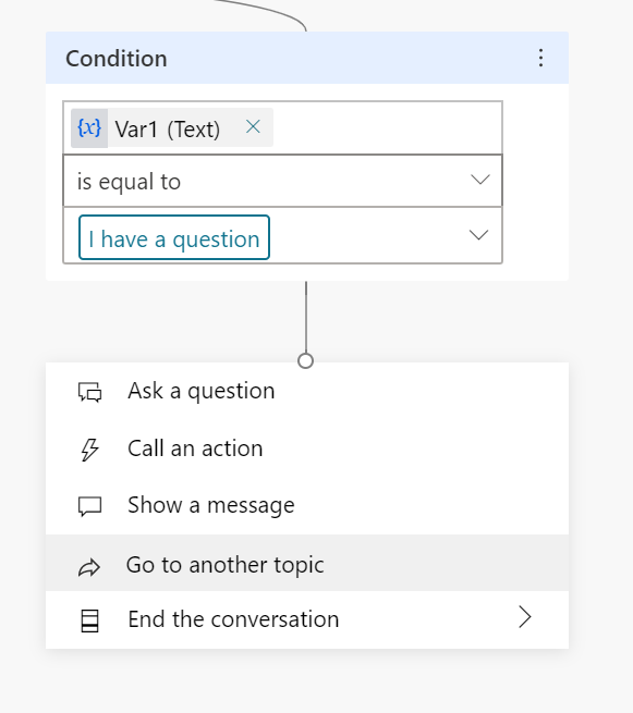 Go to another topic