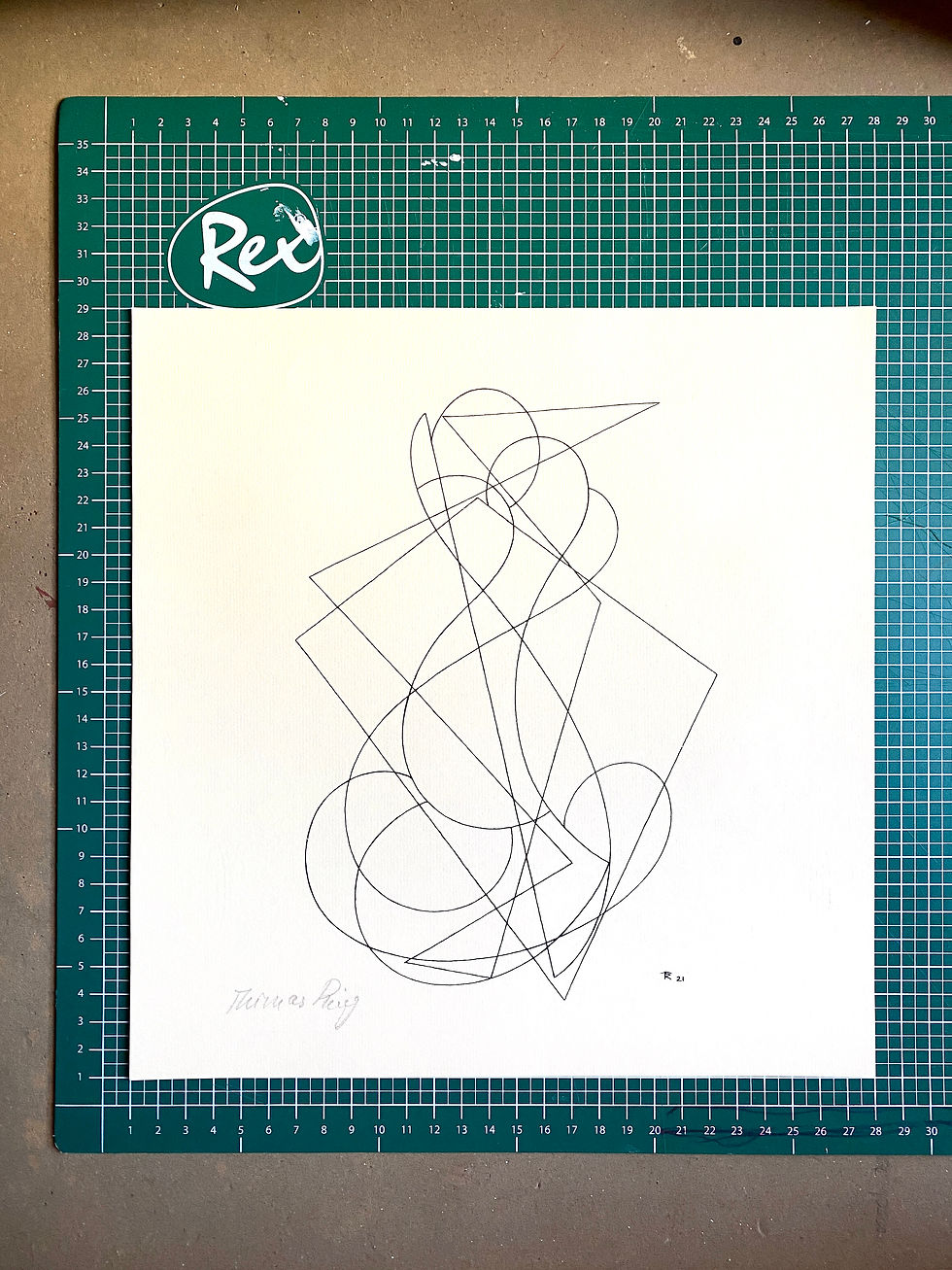 Thumbnail: Thomas Ring (1892-1983): Construction 1921